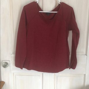 Burgundy sweater